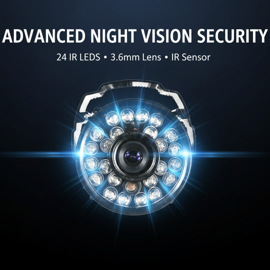 Infrared Night Vision Security Camera