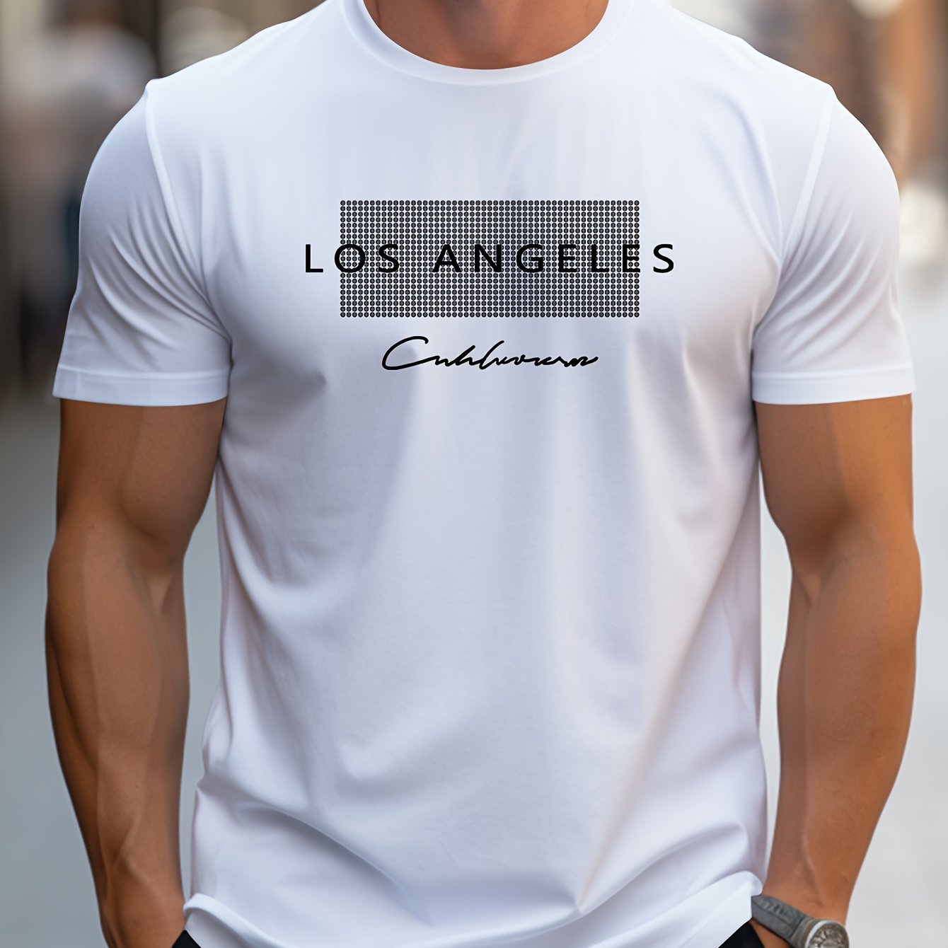 Men's Cotton T-Shirt Los Angeles