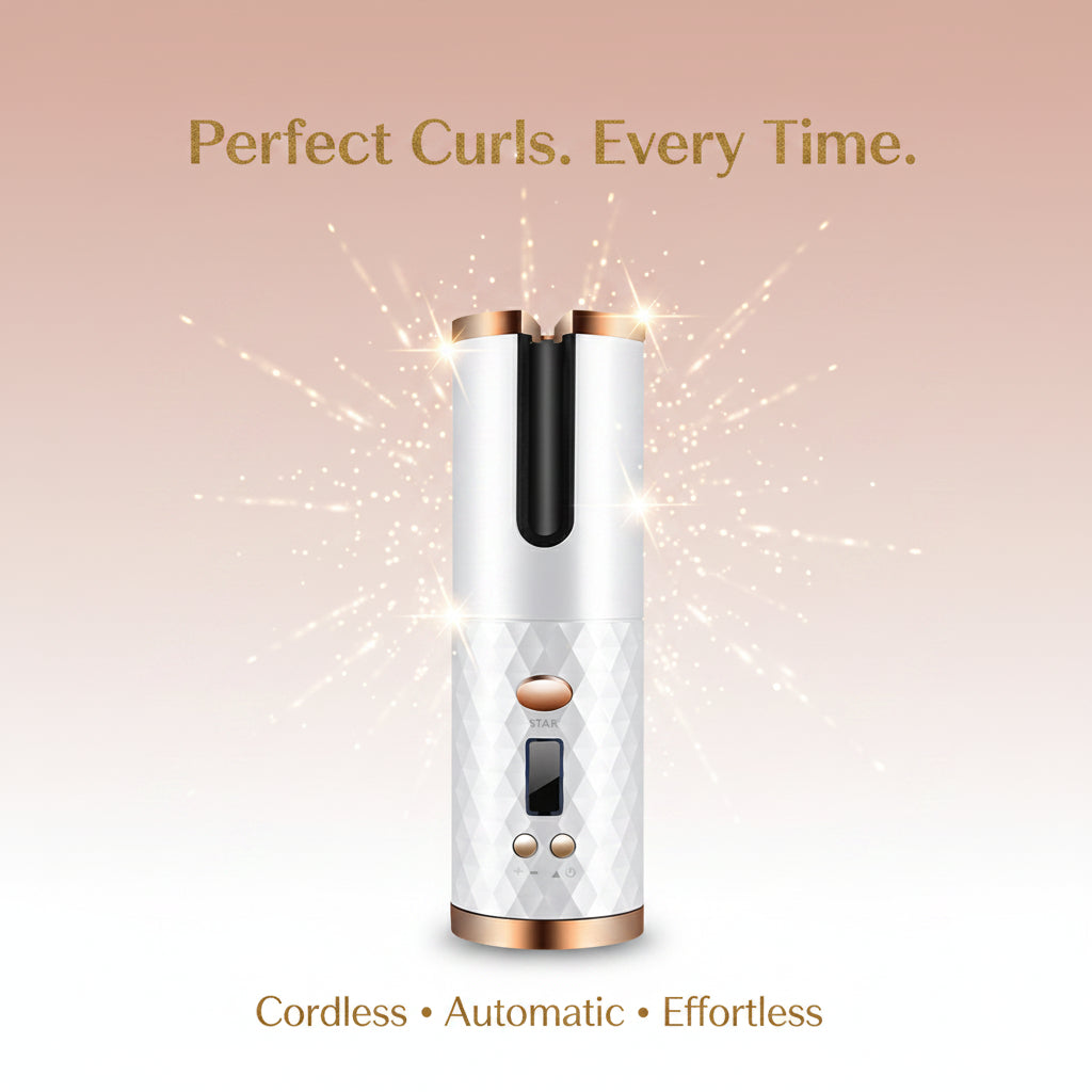 Ceramic Rechargeable-Automatic Hair Curler