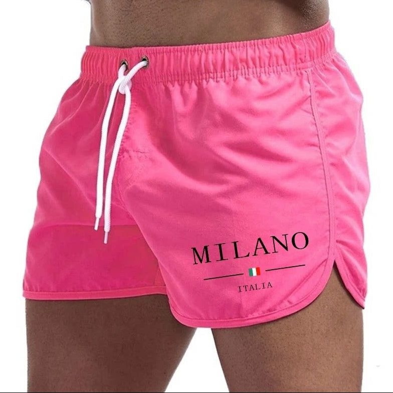 Men's Fashionable Quick-Dry Printed Shorts