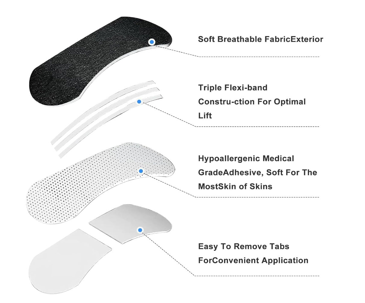 Anti-Sweat Adhesive Breathable Nose Strips