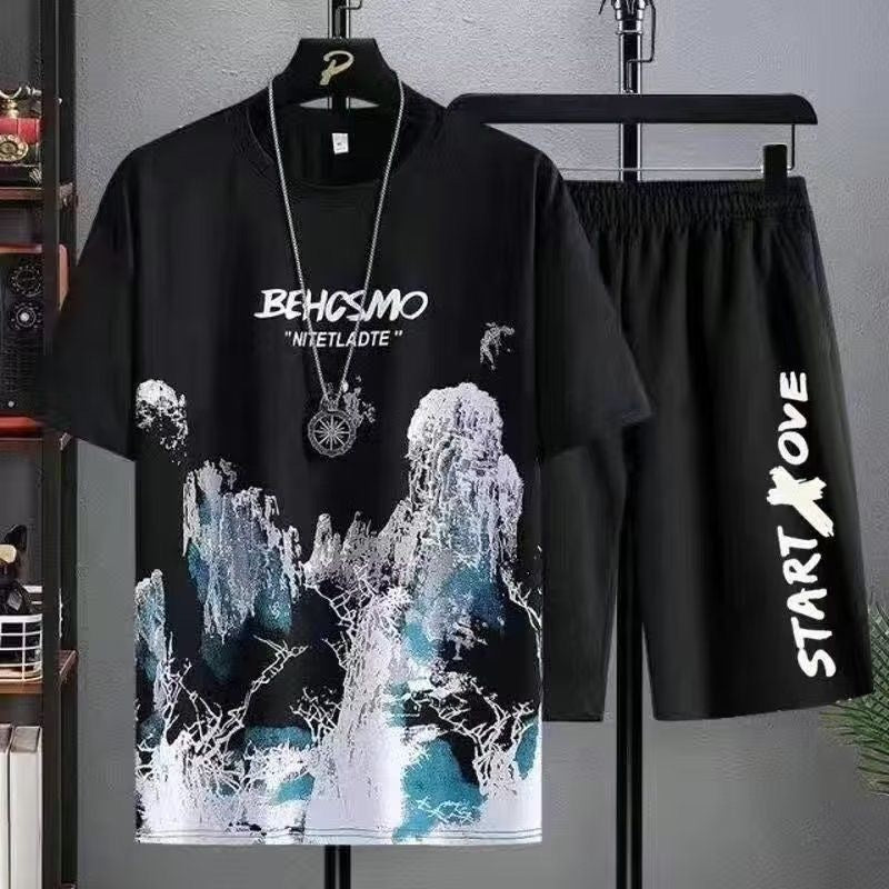 Men's Casual-Modern Summer Set