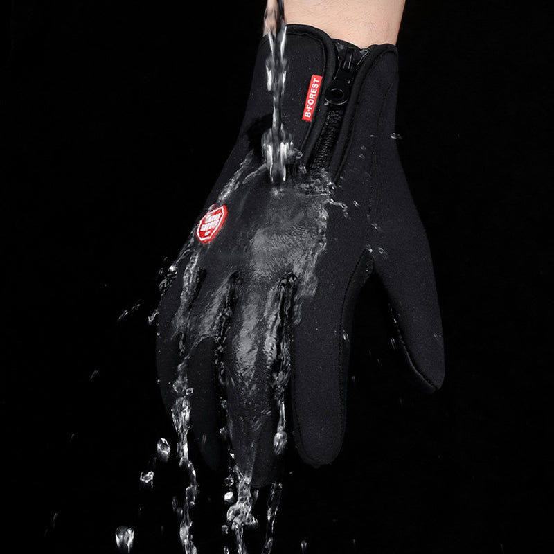 Black wetsuit with brand logo on a black background