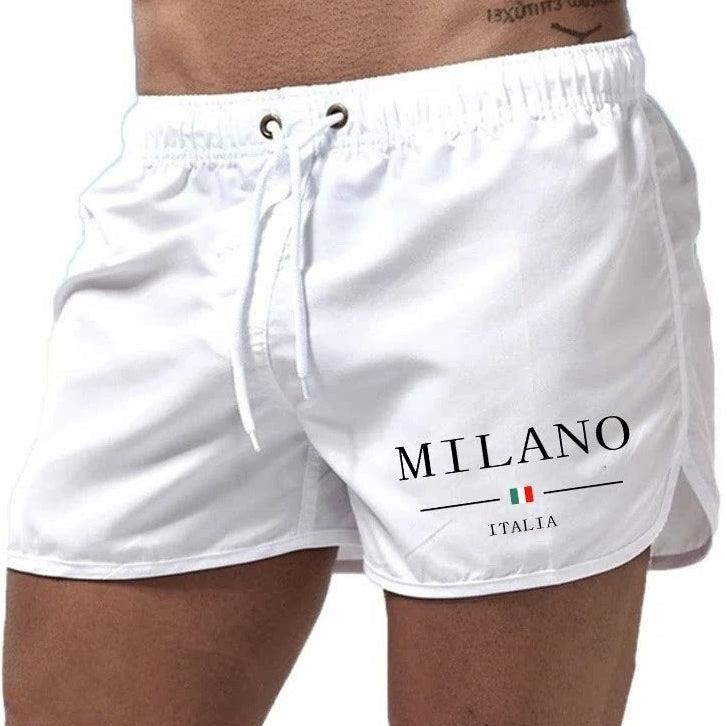 Men's Fashionable Quick-Dry Printed Shorts