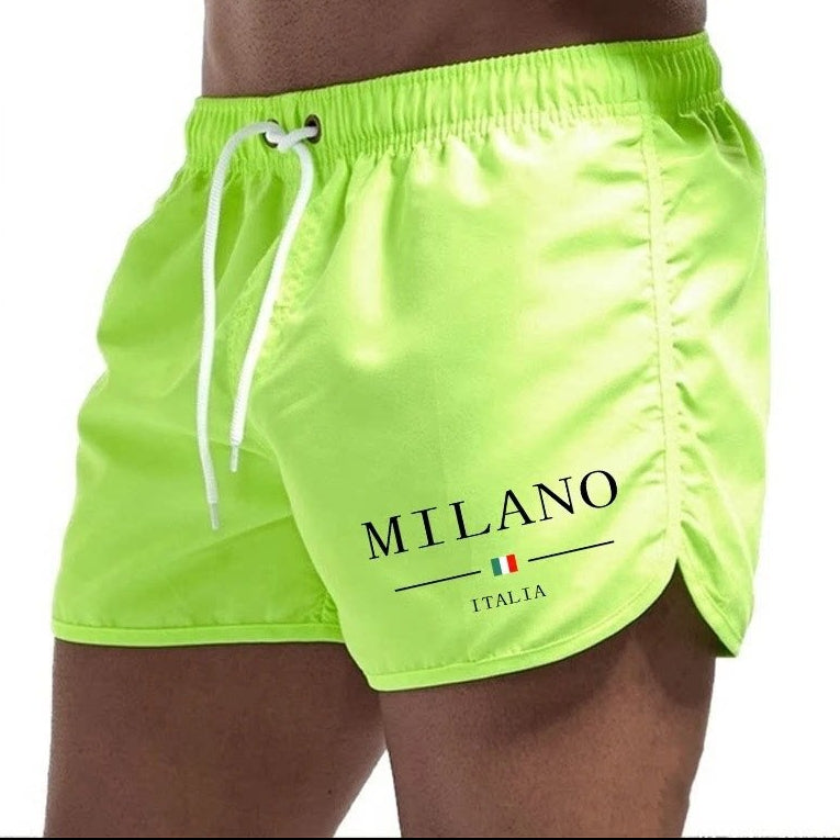 Men's Fashionable Quick-Dry Printed Shorts