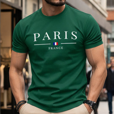 Summer Men's Cotton T-shirt