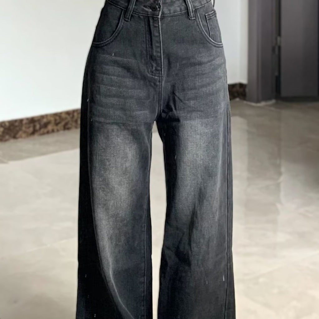 High-Waist Loose Pants