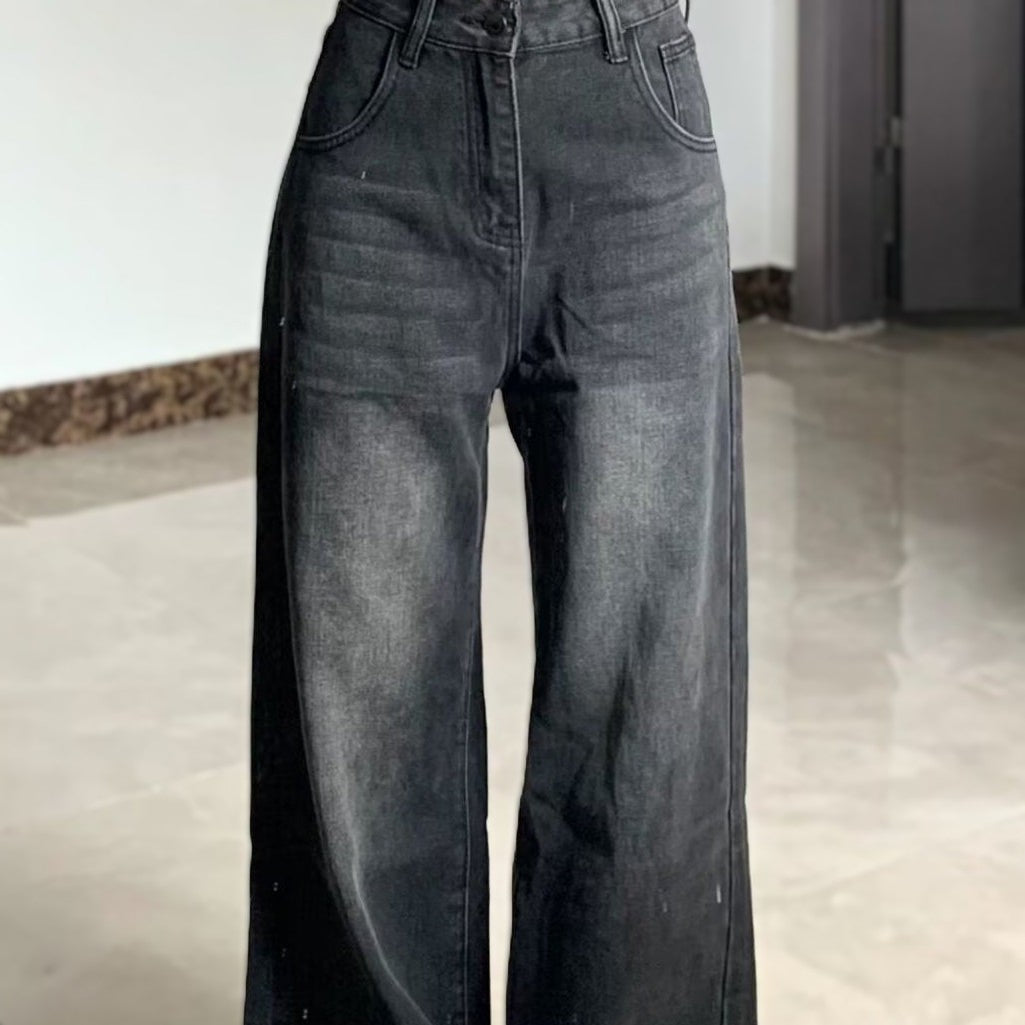 High-Waist Loose Pants