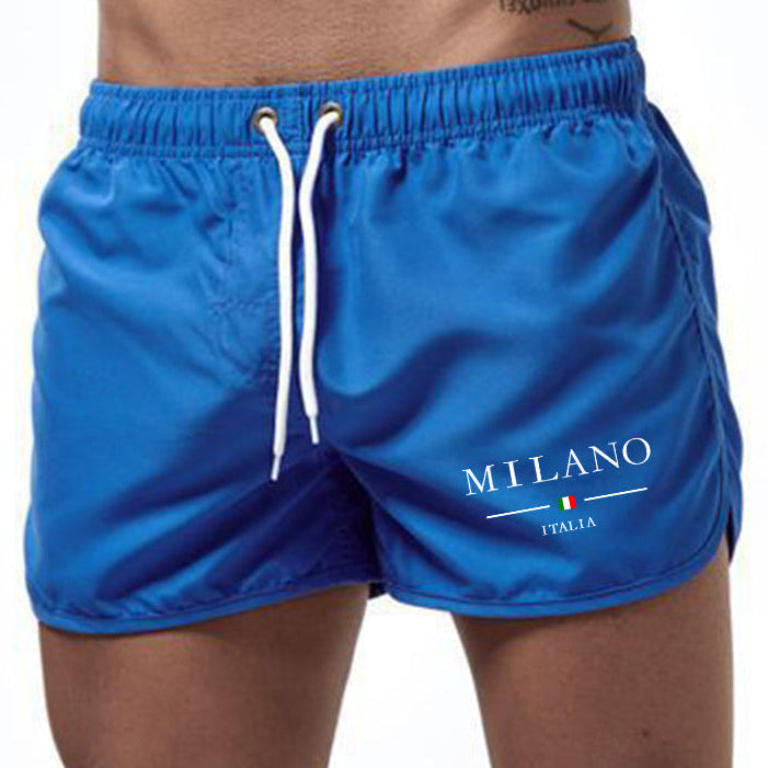 Men's Fashionable Quick-Dry Printed Shorts