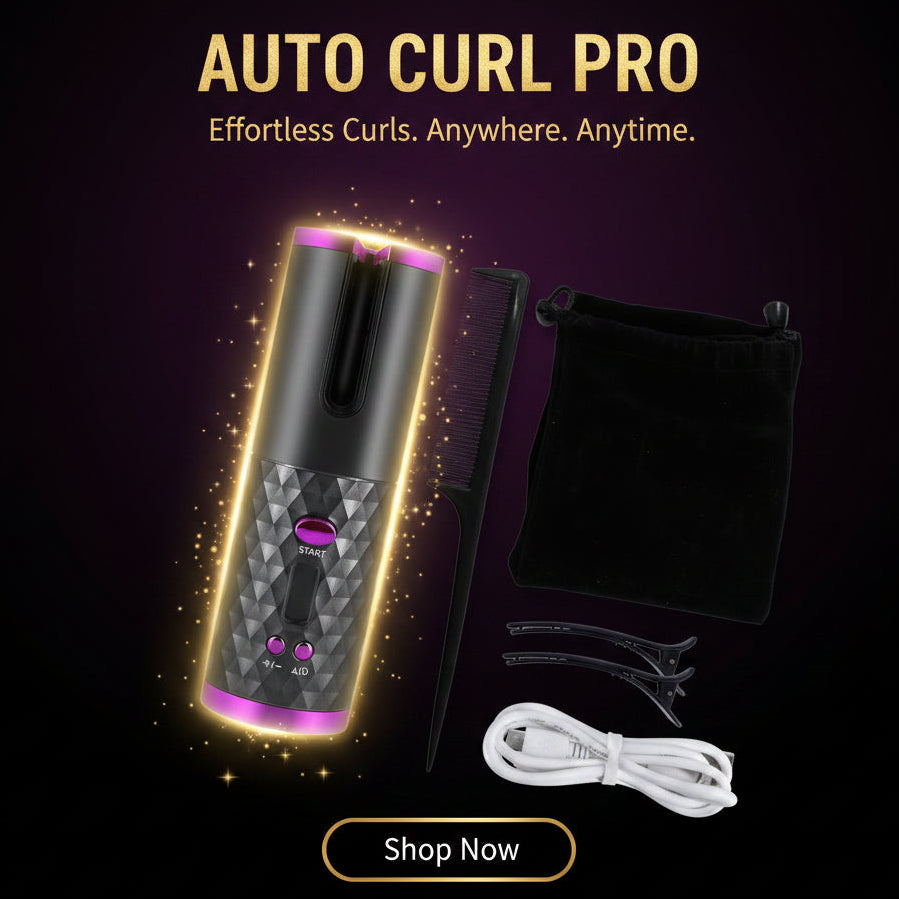 Ceramic Rechargeable-Automatic Hair Curler