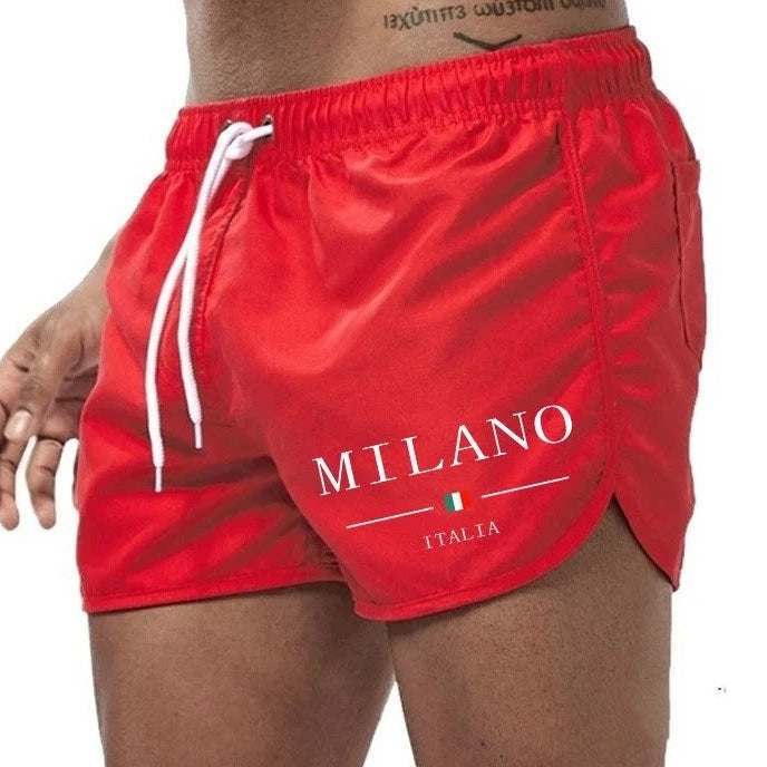 Men's Fashionable Quick-Dry Printed Shorts