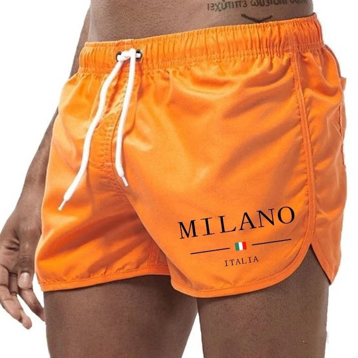 Men's Fashionable Quick-Dry Printed Shorts