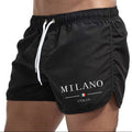 Men's Fashionable Quick-Dry Printed Shorts