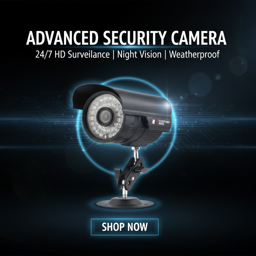 Infrared Night Vision Security Camera