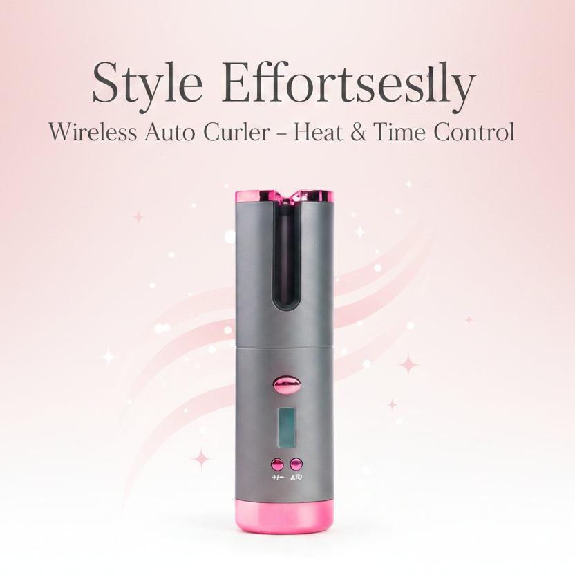 Ceramic Rechargeable-Automatic Hair Curler