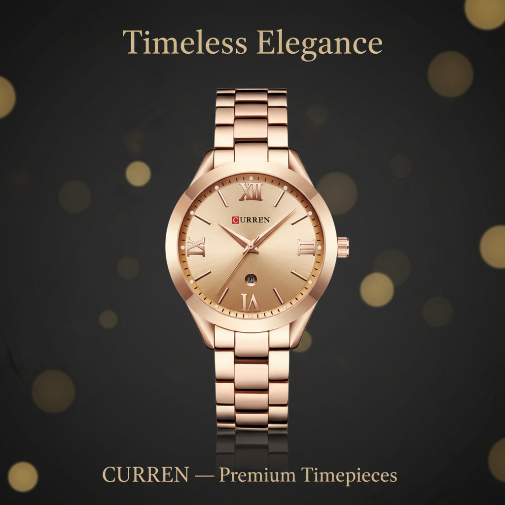 CURREN 9007 Women’s Luxury Watch