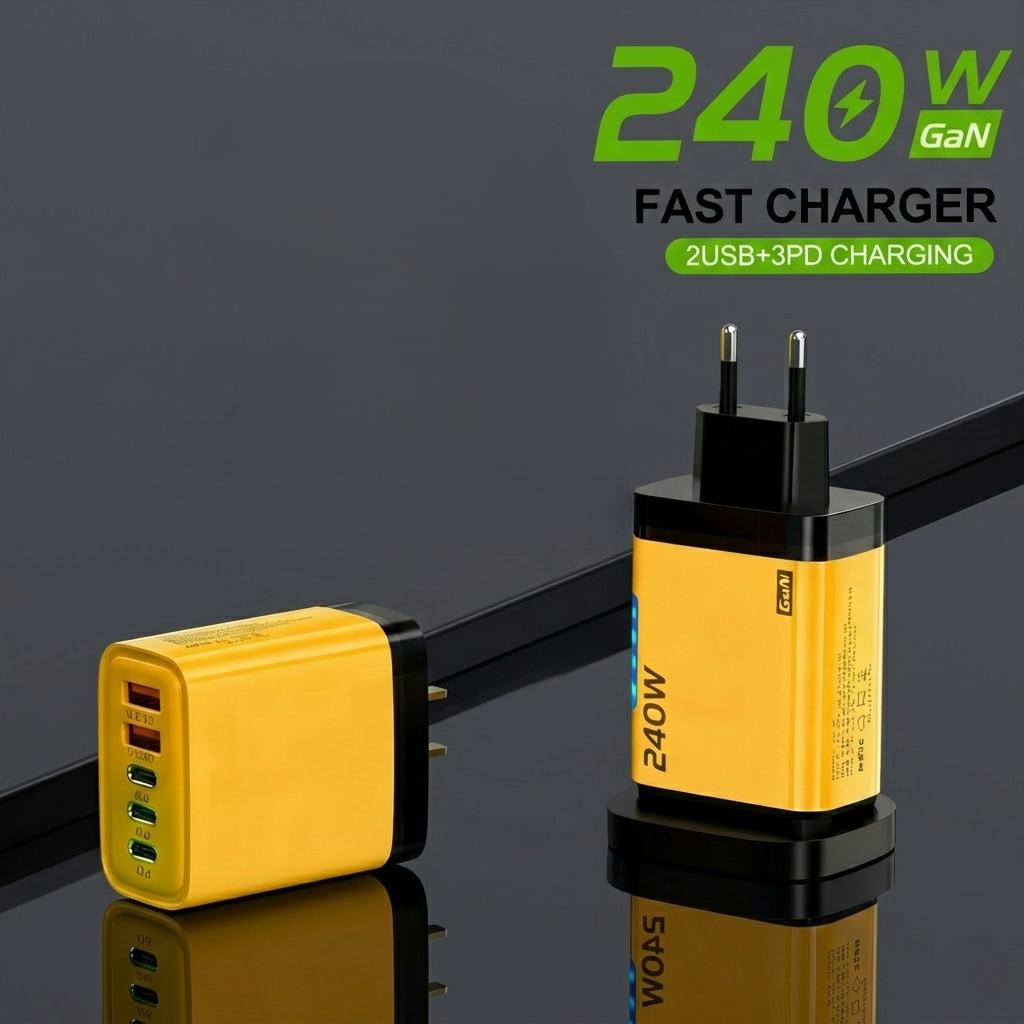 USB Multi-Port Fast Charger 240W