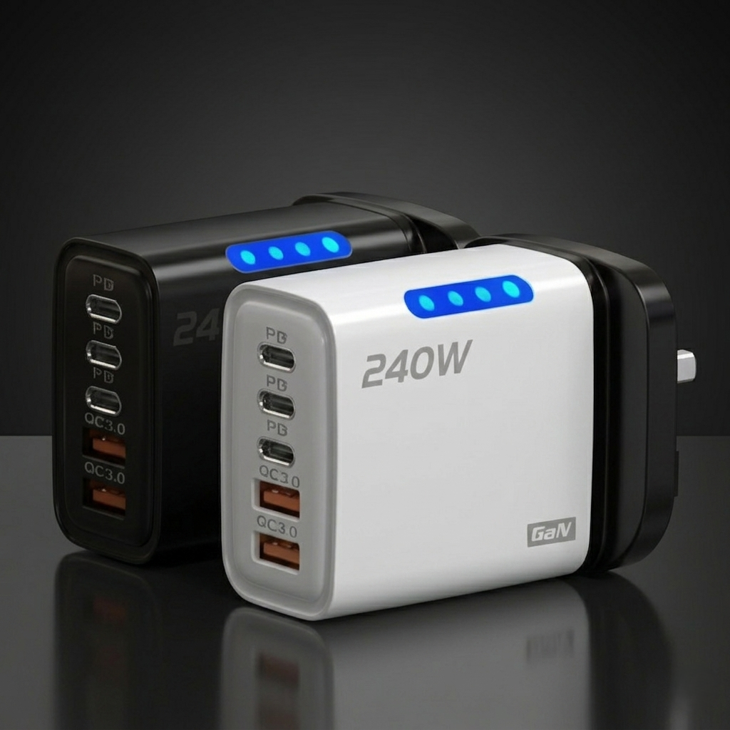 USB Multi-Port Fast Charger 240W