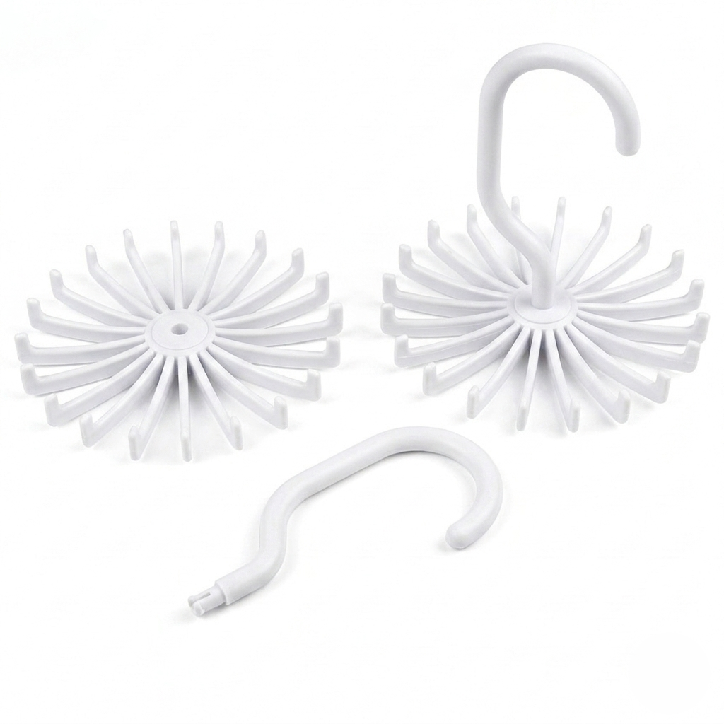Multifunctional Mini Plastic Rotatable 20 Claw Hanger