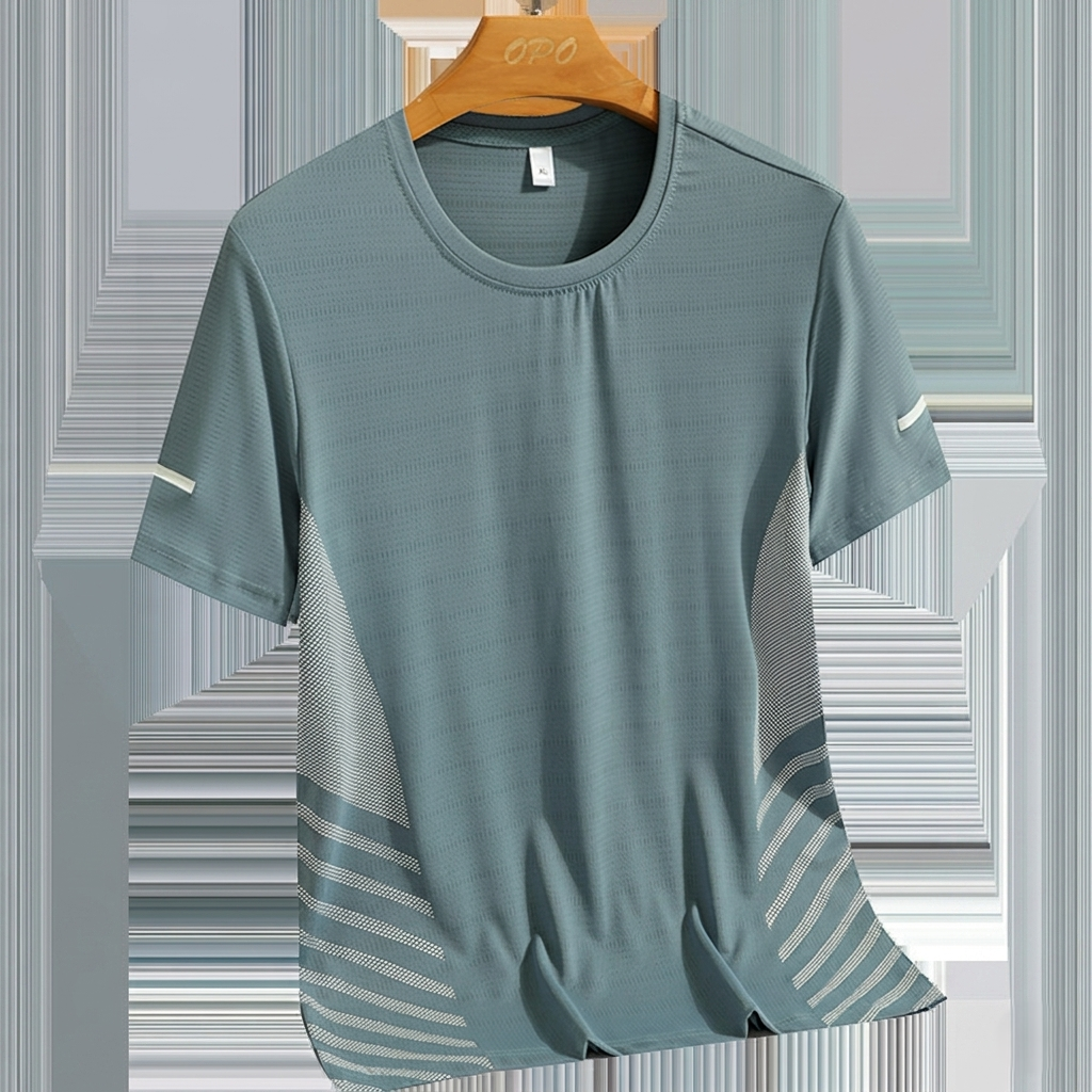 Men's Ice Silk Quick-Drying Running T-Shirt