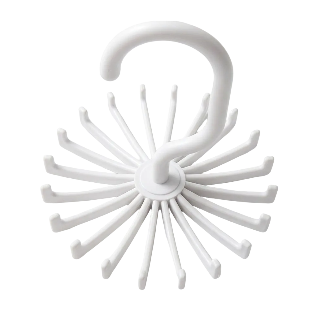 Multifunctional Mini Plastic Rotatable 20 Claw Hanger