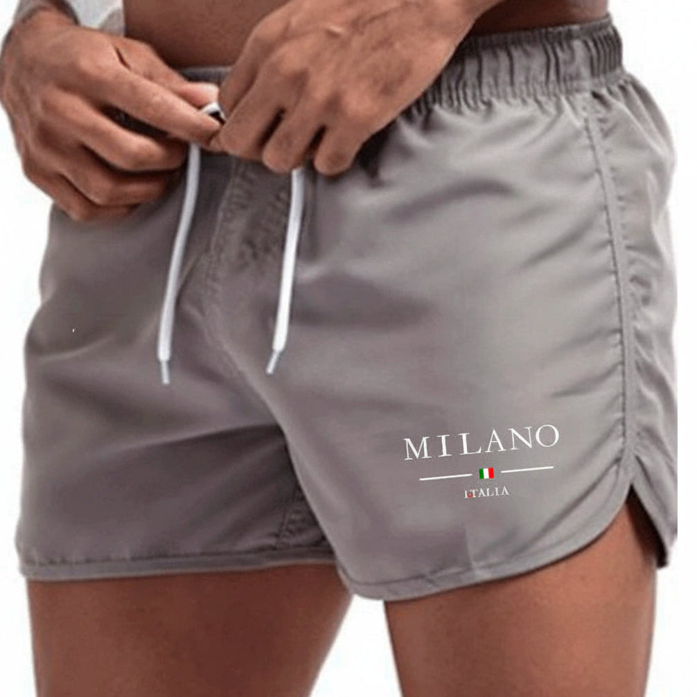 Men's Fashionable Quick-Dry Printed Shorts