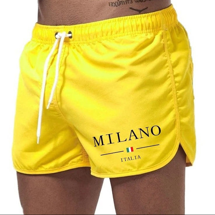 Men's Fashionable Quick-Dry Printed Shorts