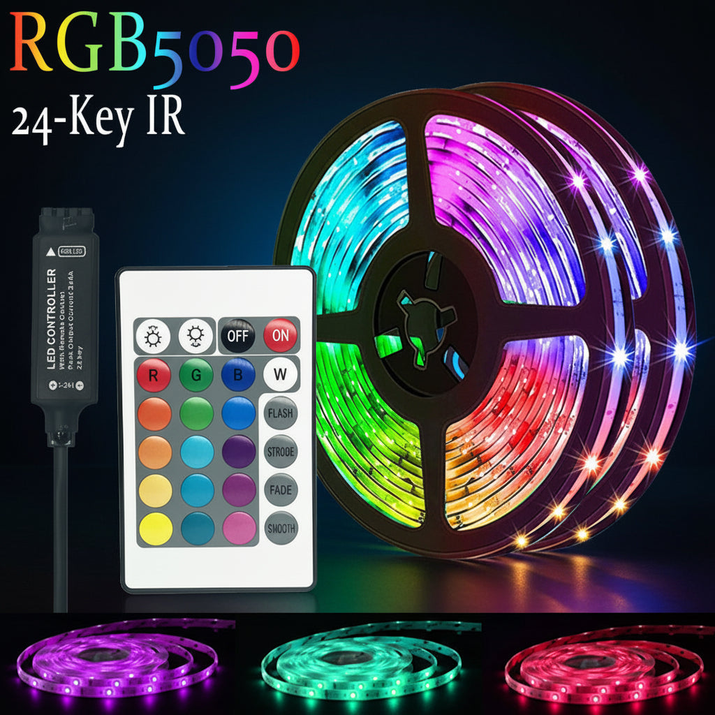 Bluetooth-Remote Control LED Self-Adhesive Tape