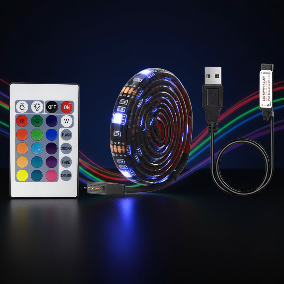 Bluetooth-Remote Control LED Self-Adhesive Tape