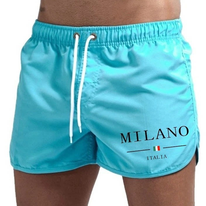 Men's Fashionable Quick-Dry Printed Shorts