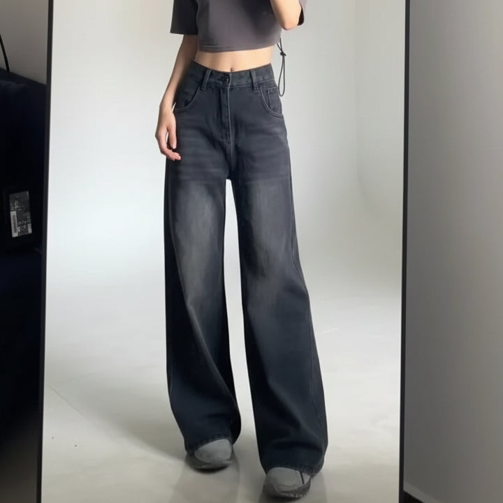 High-Waist Loose Pants