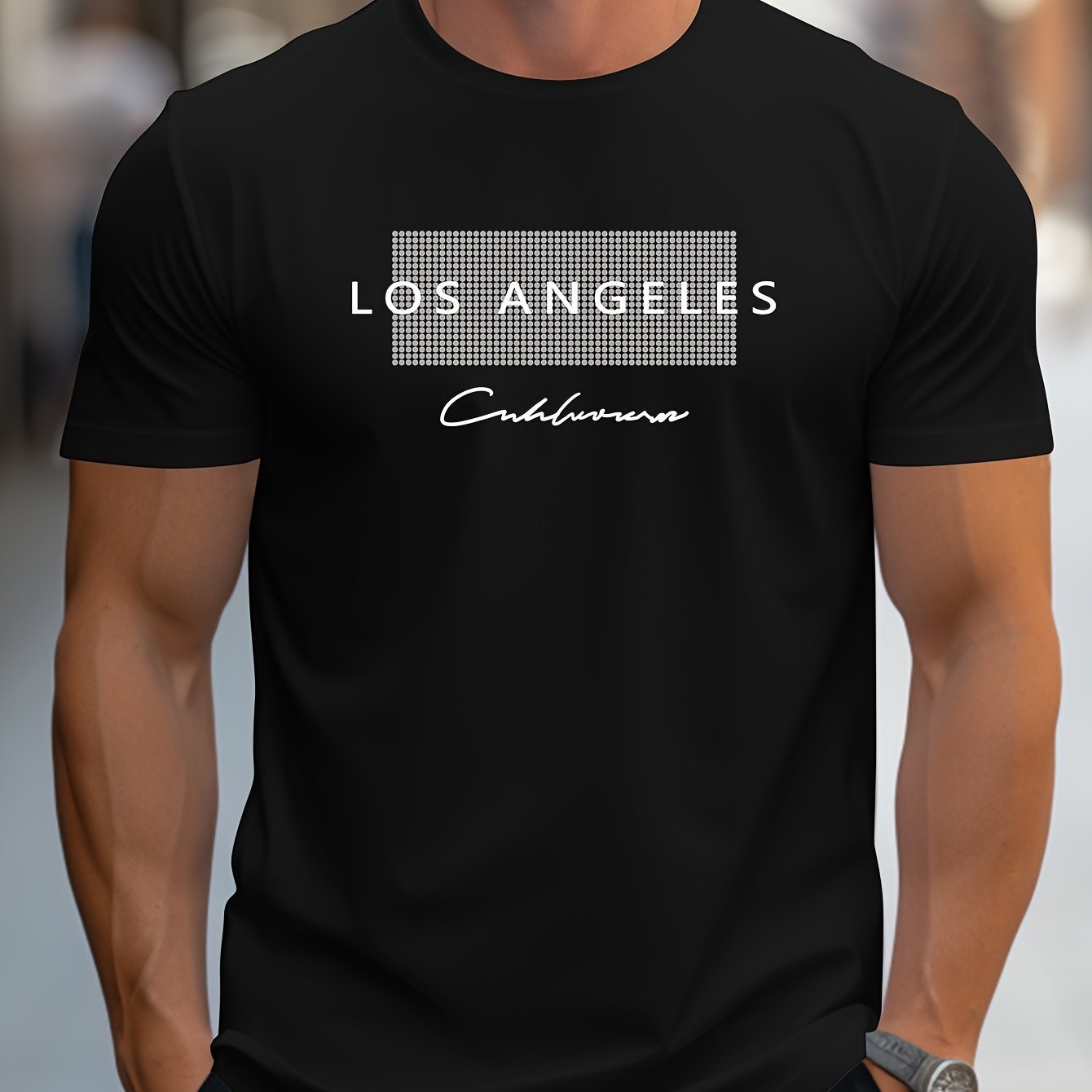 Men's Cotton T-Shirt Los Angeles